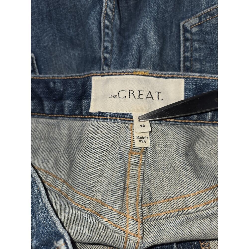 The‎ Great Jeans The Peg Jeans W28 Made In Usa Denim - Picture 6 of 16